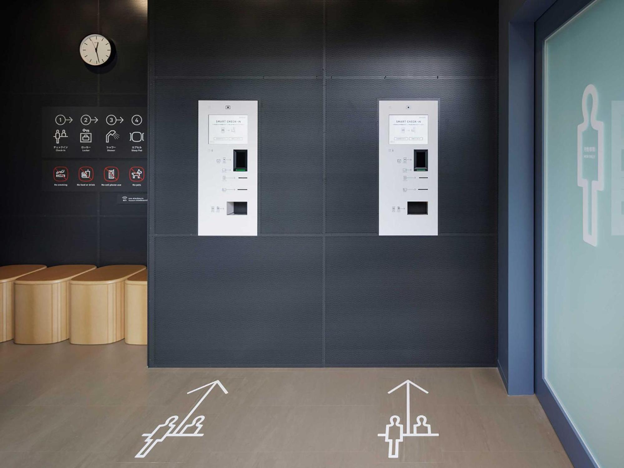 9H Nine Hours Shinagawa Station Sleep Lab For Men Токио Экстерьер фото