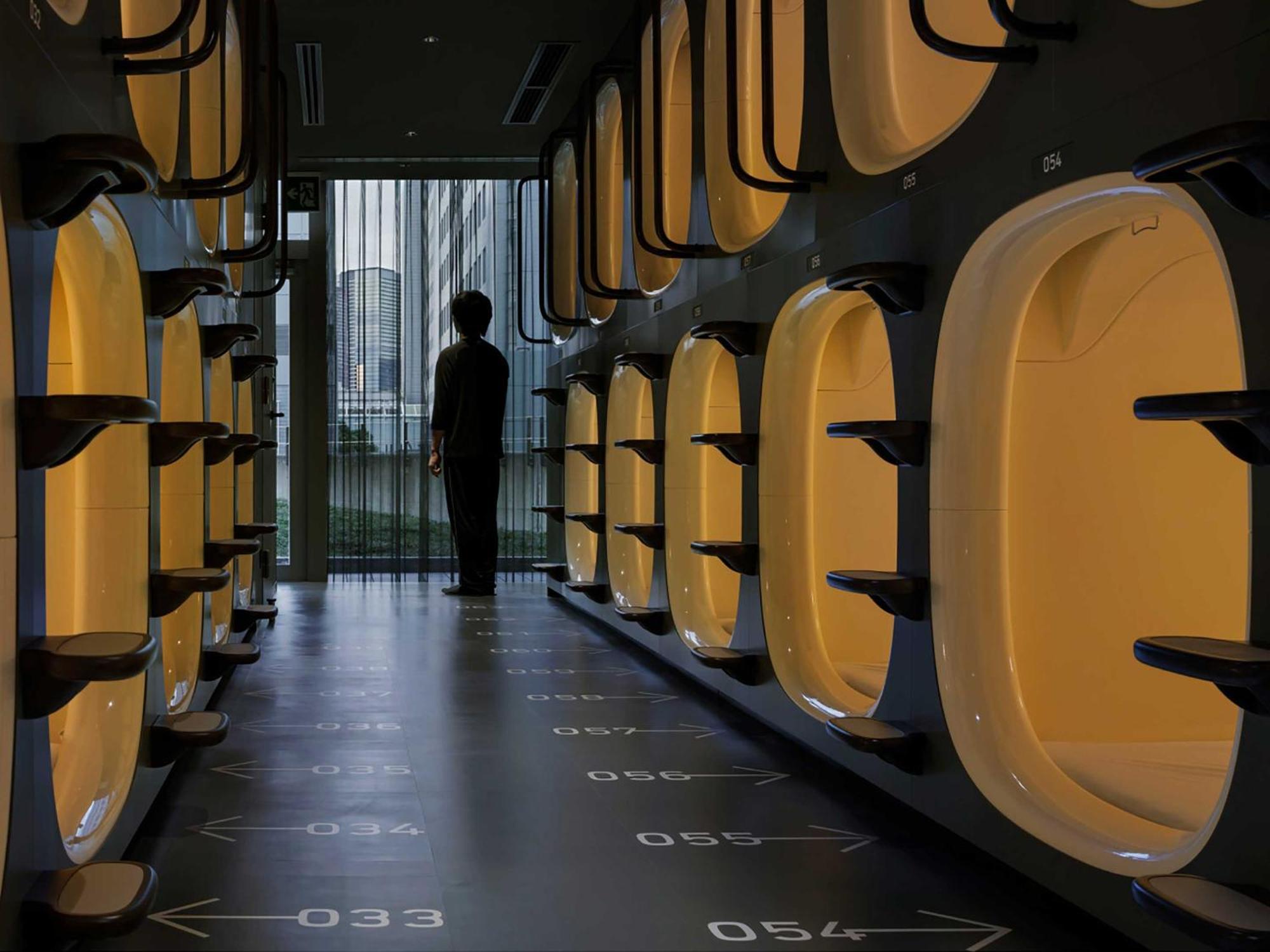 9H Nine Hours Shinagawa Station Sleep Lab For Men Токио Экстерьер фото